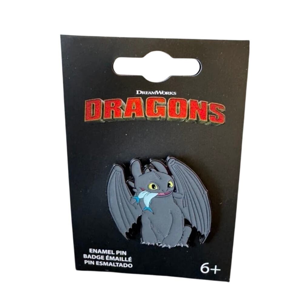 Loungefly Dream Works How to Train your Dragon Toothless Enamel Pin